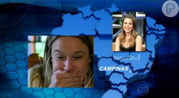 Sandy grava mensagem carinhosa para Fernanda Gentil no 'Vídeo Show'