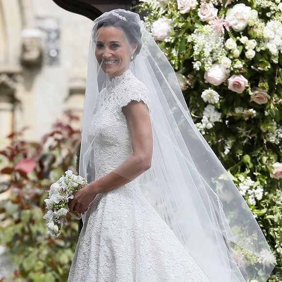 Pippa Middleton no casamento com James Matthews