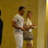 Susana Werner e Julio Cesar aproveitaram a tarde desta quarta-feira, 23 de julho de 2014, em um shopping na Barra da Tijuca, Zona Oeste do Rio de Janeiro