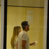 Susana Werner e Julio Cesar aproveitaram a tarde desta quarta-feira, 23 de julho de 2014, em um shopping na Barra da Tijuca, Zona Oeste do Rio de Janeiro