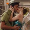 Davi (Humberto Carrão) e Megan (Isabelle Drummond) se beijam, em 'Geração Brasil', em 18 de agosto de 2014