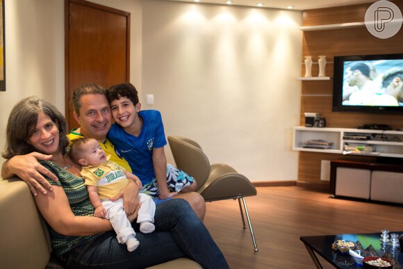 Eduardo Campos era casado com Renata de Andrade e deixou cinco filhos. O último filho dele nasceu em janeiro desde ano