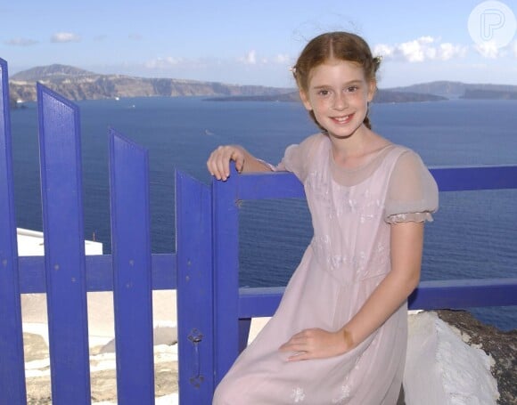 Aos 10 anos, Marina Ruy Barbosa interpretou a personagem Sabina, na novela 'Belíssima' (2005)