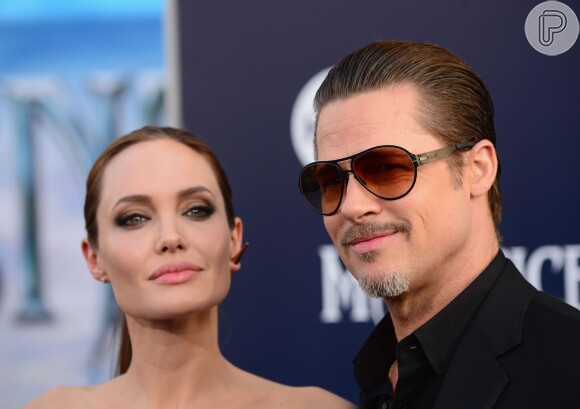 Brad Pitt e Angelina Jolie estariam juntos somente pelo filhos, diz site