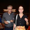 Caetano Veloso e Luana Moussallem vão juntos a show