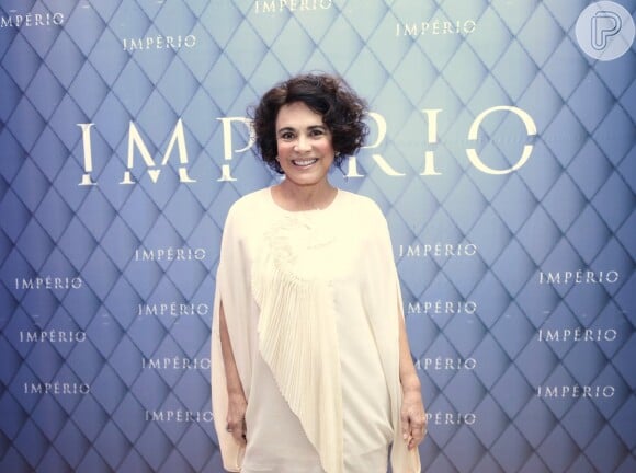 Regina Duarte, aos 67, fez o seu mais recente papel na novela 'Império'