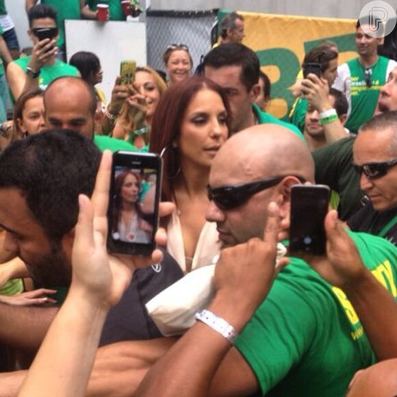 Ivete Sangalo atraiu muitos fãs para o Brazilian Day, em Nova York