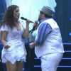 Ivete Sangalo e Tiago Abravanel cantaram a música 'Não Quero Dinheiro' no Brazilian Day, em Nova York