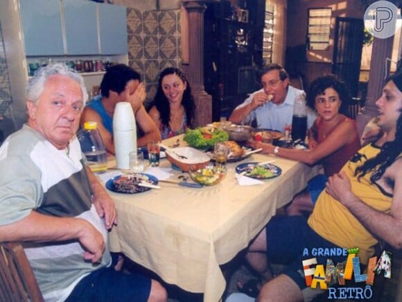 Rogério Cardoso integrou o elenco de 'A Grande Família', desde o primeiro capítulo, em 2001, interpretando o Seu Floriano, pai de Nenê (Marieta Severo)