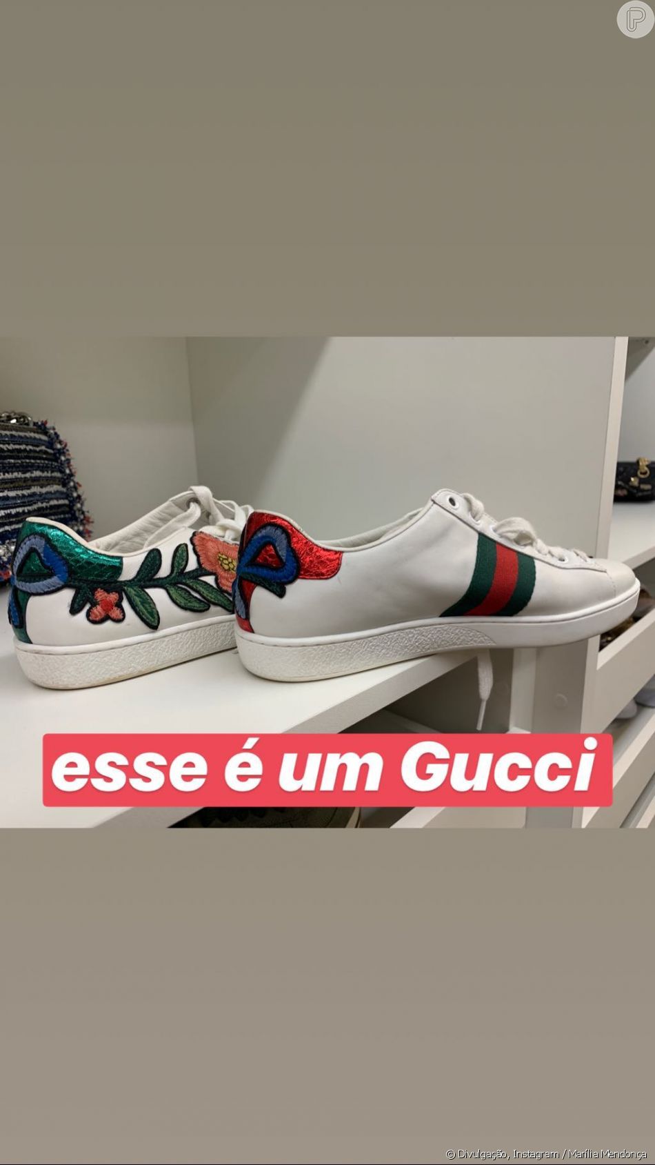 tenis gucci glitter