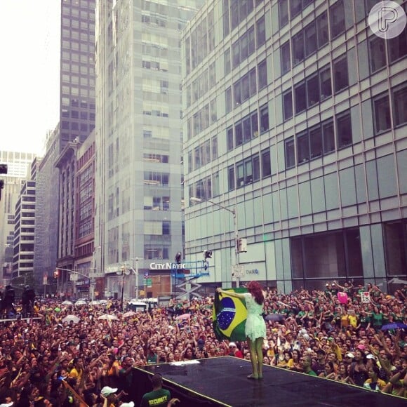Ivete Sangalo agitou uma multidão com o seu show no Brazilian Day, no domingo, 31 de agosto de 2014