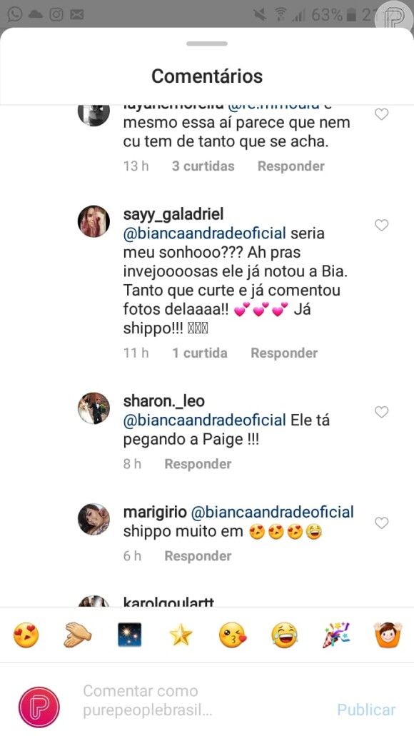 Fãs de Bianca Andrade questionam blogueira sobre romance com Alexandre Pato