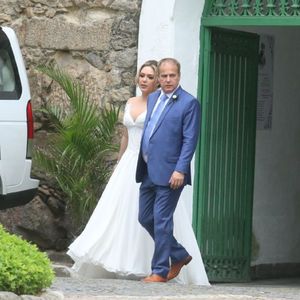 Tânia Mara e Jayme Monjardim se casam em cerimônia religiosa em igreja do Rio de Janeiro