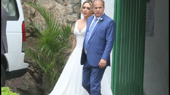 Tânia Mara e Jayme Monjardim se casam em cerimônia religiosa