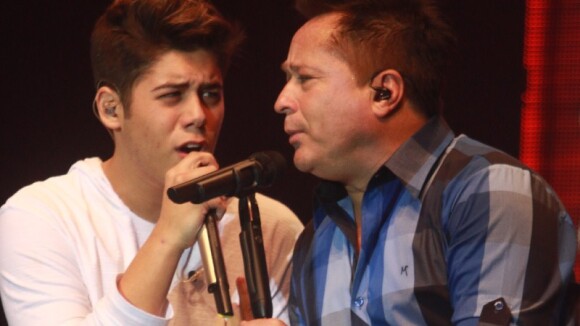 Leonardo faz show com o filho José Felipe por seus 30 anos de carreira, no Rio