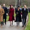 Kate Middleton, Meghan Markle e a família real juntam-se à rainha Elizabeth II em tradicional missa de Natal, realizada na Igreja de Santa Maria Madalena, na Inglaterra, nesta terça-feira, 25 de dezembro de 2018