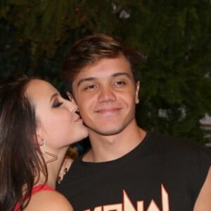 Larissa Manoela apresentou Leo Cidade em seu aniversário de 17 anos