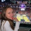 Em dezembro, Larissa Manoela assistiu sua primeira partida de basquete nos Estados Unidos