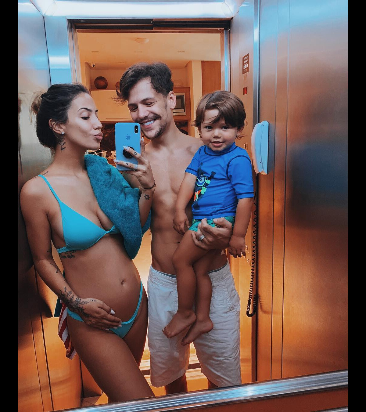 Foto Gabi Brandt Est Gr Vida De Quatro Meses De Seu Primeiro Filho Com Saulo Poncio Purepeople