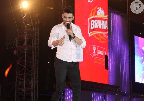 Gusttavo Lima cantou seus principais sucessos no show