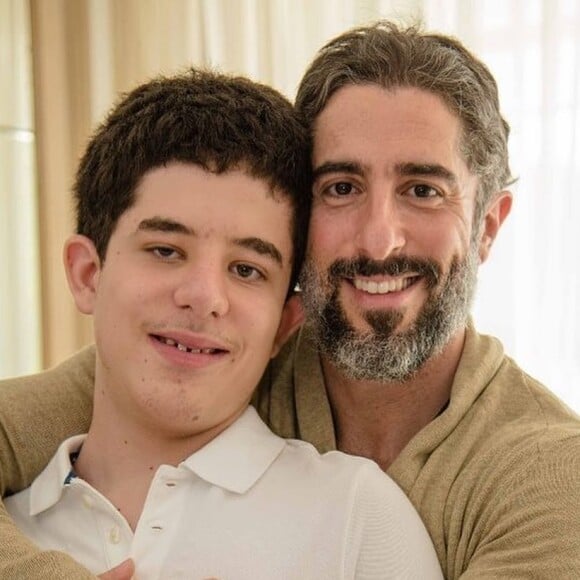 Marcos Mion já usou suas redes sociais para fazer uma declaração ao filho mais velho, diagnosticado com autismo: 'Eu não trocaria o Romeo por criança alguma!'