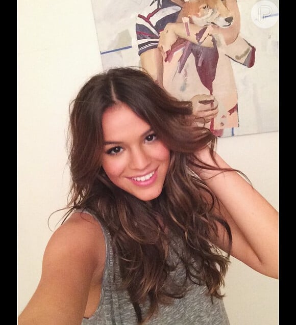 Bruna Marquezine posta foto e Luan Santana comenta: 'Por que é tão linda?', em 23 de setembro de 2014