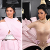 Looks do Grammy Awards 2019: Kylie Jenner e Cardi B durante o evento