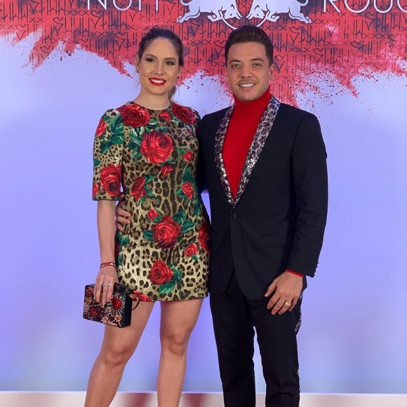 Wesley Safadão foi uma das atrações musicais da festa do jogador Neymar
