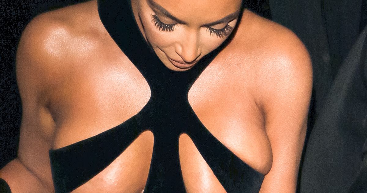 Kim Kardashian Nip Slip Instagram
