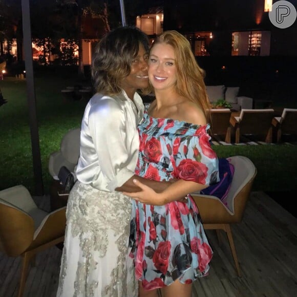 Glória Maria defendeu Marina Ruy Barbosa em postagem no seu Instagram e elogiou o caráter da amiga.