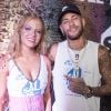 Neymar posou com Luísa Sonza no Camarote Salvador