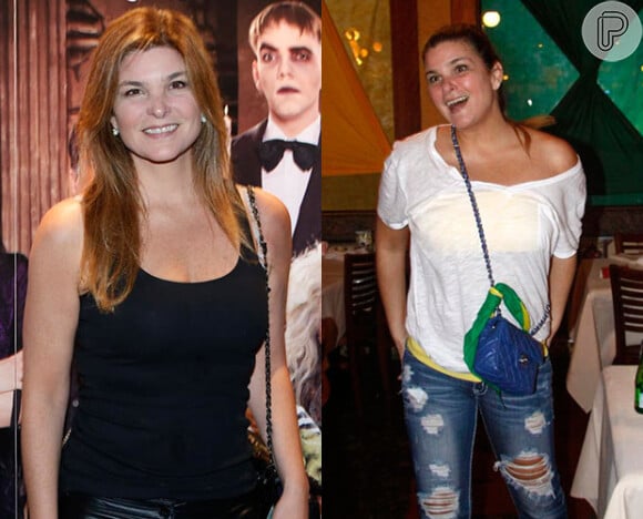 Cristiana Oliveira emgordou 15 kg para viver uma presidiária lésbica em 'Insensato Coração', em 2011. No ano seguinte, ela emagreceu 17 kg para viver Yolanda em 'Salve Jorge'