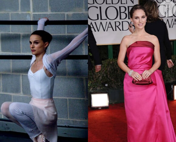 Natalie Portman arrasou no filme 'Cisne Negro' (2011). Mas, para isso, a atriz precisou ficar macérrima para interpretar a talentosa bailarina Nina