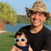 Wesley Safadão também é pai do pequeno Dom, de 5 meses, da união com Thyane Dantas