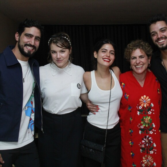 'Ela está muito feliz que estou fazendo esse trabalho por ser um trabalho engajado assim como ela é. É legal para nós dois', disse Renato Góes