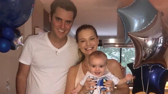 Milena Toscano festeja 6 meses do filho, João Pedro: 'Amor maior do mundo'