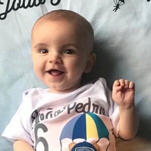 Filho de Milena Toscano, João Pedro esbanjou fofura com festa de 6 meses com tema sobre o espaço