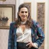 Na novela 'Verão 90', Mercedes (Totia Meireles) jura que não vai deixar Janaína (Dira Paes) abrir seu restaurante no capítulo de sexta-feira, 5 de abril de 2019