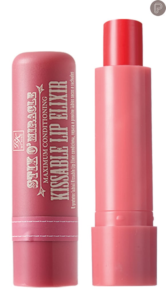 Com propriedade hidratantes, o Kissable Lip Elixir custa R$ 6,99 e deixa uma leve cor avermelhada na boca