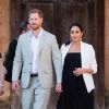 Meghan Markle está na reta final da gravidez de seu primeiro filho com Príncipe Harry