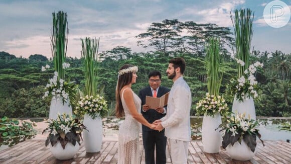 Casamento renovado! Alok e Romana Novais casam de novo em Bali nesta terça-feira, dia 10 de abril de 2019