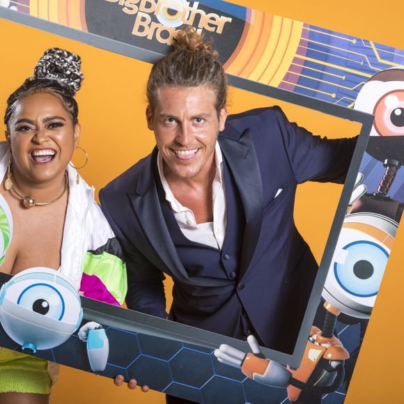 Final do 'BBB19': Rízia posou com o italiano Alberto