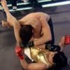 Outro momento inesquecível foi a 'chave de pepeca' que José Loreto recebeu da lutadora Índia, no 'Amor & Sexo' exibido em 10 de outubro de 2013