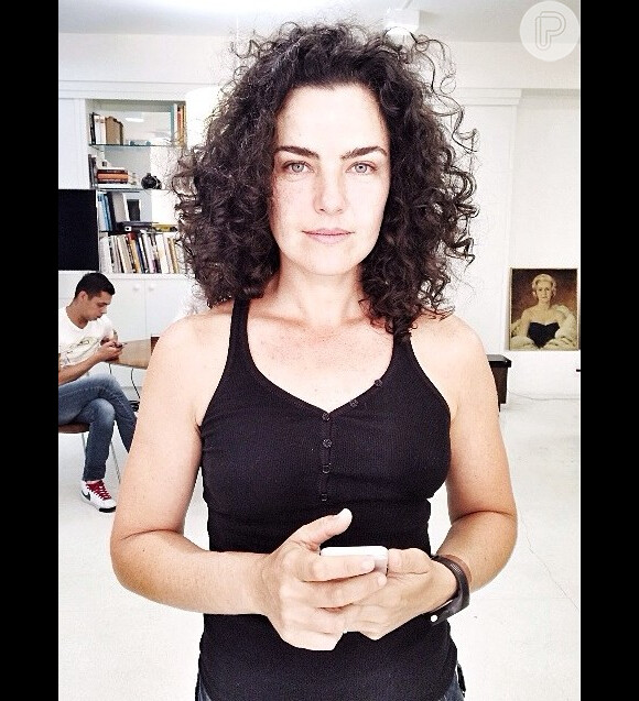 Ana Paula Arósio reapareceu em março de 2014 em um salão de beleza após ficar reclusa com o marido onde mora, no interior de São Paulo