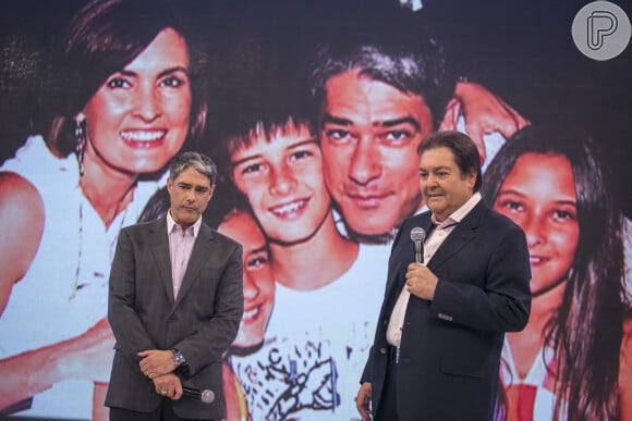 Fátima Bernardes compartilhou foto da mãe de William Bonner ao lado dos filhos do ex-casal, Laura, Beatriz e Vinícius