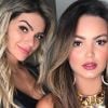 Kelly Key e Suzanna Freitas combinam look com trends em foto