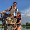 Adriana Sant'Anna e Rodrigão compartilham momentos dos filhos, Rodrigo e Linda, nas redes sociais