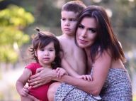 Adriana Sant'Anna mostra maternidade real em fotos com os filhos: 'Feliz dia'