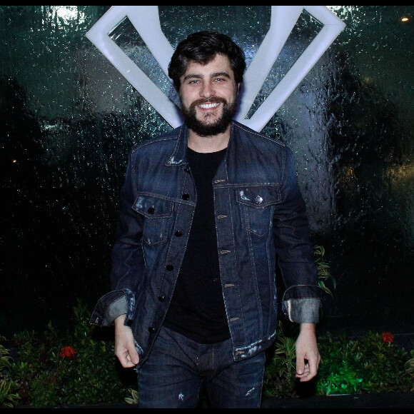 Guilherme Leicam comparece à festa lançamento da novela 'A Dona do Pedaço', na Barra da Tijuca, Rio de Janeiro, nesta segunda-feira, 20 de maio de 2019