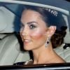 Kate Middleton elegeu brincos de safira e correntes de diamantes e a tiara Cambridge Lover